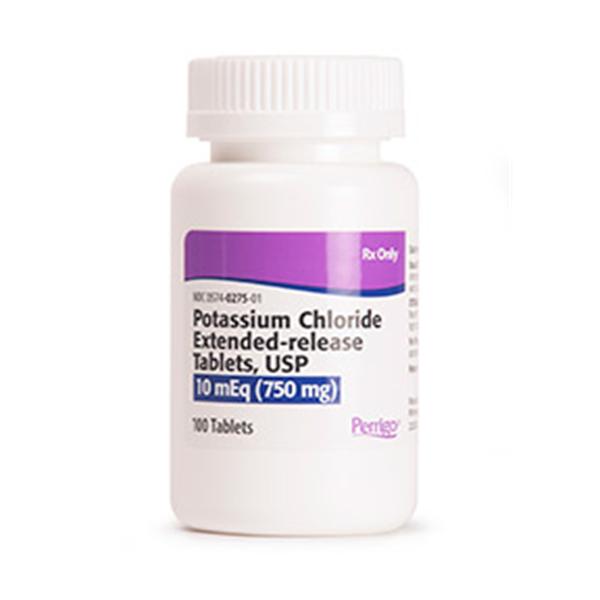 potassium chloride use , potassium pill for cramps, potassium levels , kidney pain